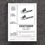 Instruction Maint Manual Craftsman Chainsaw Model 358.354830 3.7/18 Ps Seller. Price: $15.97.