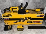 Dewalt 60V Flexvolt 16" Brushless Chainsaw Kit W/6AH Battery/charger DCCS670T1 Used. Price: $255.00.