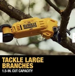 Dewalt DCPPR320B 20V Max Pole Pruner 9-FT Reach 1.5-IN Steel Blade Pivoting Head New. Price: $245.69.