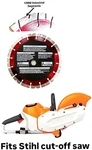 9'' Premium Turbo Segment Diamond Blade Fits Stihl Tsa 230 Cutquik Cordless New. Price: $380.00.