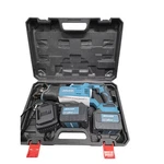 Ryojegk 21V Cordless Mini Chainsaw Kit W/ Case Batteries Charger Used. Price: $25.00.