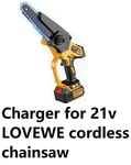 Ac Adapter Battery Charger For All 21V Lovewe Cordless Chainsaw New. Price: $14.25.