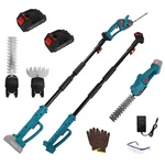Pole Mini Hedge Trimmer & Grass Shear Electric Cordless Handheld W/ 90 Head New. Price: $76.48.