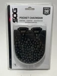Sog *outdoor* Compact 36" Length Pocket Chainsaw With Nylon Wrist Handles! New. Price: $16.00.