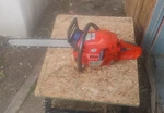 Husqvarna 350 Gas Chainsaw Orange Brake Anti-vibration Handle Used. Price: $299.00.