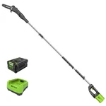 Greenworks 80V 10" Cordless Pole Saw PS80L210, W/ 2AH Battery And Rapid Charger New. Price: $223.99.