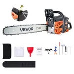 Vevor 62CC Gas Chainsaw 3.8 Hp Powered 20 Inch For Wood Cutting New. Price: $123.90.