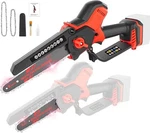 Tairda Mini Chainsaw 8INCH 800W Brushless Cordless - Red/black Used. Price: $40.01.
