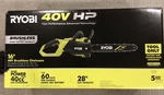 Ryobi 40V Hp Brushless 16 In. Battery Cordless Electric Chainsaw (tool Only) New. Price: $179.99.