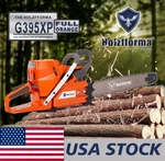 93.6CC Holzfforma G395XP Gasoline Chain Saw Power Head Full Orange 56MM New. Price: $312.00.