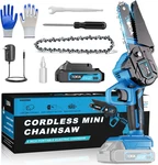 Electric Cordless Mini CHAINSAW,20V Handheld & Portable Power New. Price: $57.73.