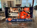 Husqvarna 440 Toy Chainsaw Box Battery Powered Kids Play Realistic Tool New. Price: $27.99.