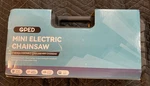 Gped 8 Inch Portable Cordless Mini Electric Chainsaw Open. Price: $36.99.