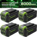 8.0AH Lithium Battery For Greenworks G-max Volt 29472 29462 20202 29252 New. Price: $151.98.
