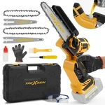 Trexeen Mini Chainsaw For Dw Battery 20V MAX,8INCH And 6INCH 2IN1 Cordless Mi... New. Price: $91.04.