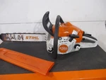 Stihl Ms 182 Gas Powered Chainsaw W/16" Bar & Chain, Guide Cover New. Price: $325.00.