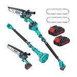 Electric Tree Saw For Pruning High Branches, 2-IN-1 6" Brushless Mini Chainsa... New. Price: $119.48.