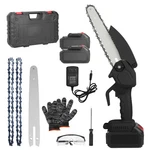 Mini Chainsaw Cordless Electric 8-INCH Portable Handheld Pruning With 2 Batt New. Price: $46.99.