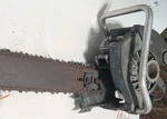 Homelite Vintage Gasoline Chainsaw Metal Body Blue Silver Anti-vibration System For. Price: $120.00.