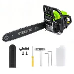 Steelite 20 Inch 62CC Gas Powered Chainsaw 3.8 Hp Cordless 2-STROKE New. Price: $139.99.