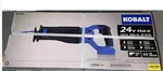 Kobalt 24V Cordless Brushless Reciprocating Saw Tool Only Krs 1824B-03 New. Price: $99.00.