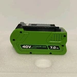 Greenworks Lithium-ion 7.0AH Power Tool Battery GPR-LI40V Used. Price: $49.99.