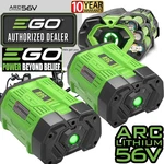 2PACK 56V 12.0AH Upgrade For Ego BA5600T Power + 10AH Lithium New Battery. Price: $289.00.