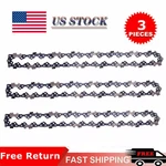 3PCS,14 Inch Chainsaw Fits For Blue Max 7953 Electric. 3/8" Lp .050" 52 Dl New. Price: $24.99.