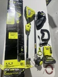 Ryobi 40V Brushless 16" Carbon Fiber Shaft String Trimmer 4AH Battery +charger Open. Price: $149.99.