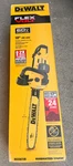 New Dewalt Flexvolt 60V Max 18" Chainsaw - Tool Only DCCS672B. Price: $199.99.