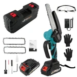 6 Inch For Electric Mini Chainsaw Cordless (2X 21V Battery + 3X Chain) New. Price: $44.69.
