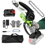 Mini Chainsaw, 6-INCH Cordless Electric Portable Handheld Chai... New. Price: $47.91.