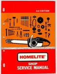 Homelite Chainsaw Shop Service Manual 1970 3RD Edition Many Covered 122 Pgs Brand. Price: $21.95.