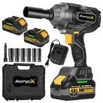 1700NM Impact Wrench, 20V 1254FT-LBS Brushless Gun With 2X4.0AH Batter... New. Price: $155.29.