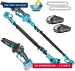 Seesii 2-IN-1 Electric Pole & 6" Mini Cordless Chainsaw With Batteries New. Price: $142.48.