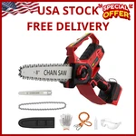 Mini Chainsaw For Miwaukee M18 Battery, 8-INCH And 6-INCH 2-IN-1 Cordless Ele... New. Price: $87.79.