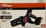 Hyper Tough 20V Max Cordless Pruner Saw 6-INCH W/battery & Charger Open. Price: $49.99.