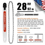 28'' Chainsaw Guide Bar 3/8" 0.058" 92DL For Husqvarna 365 371 372XP 385 New. Price: $88.95.