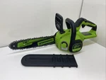 Greenworks 24V Cordless Chainsaw 12" Bar And - Tool Only Parts Repair For. Price: $30.00.